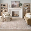 image:imageNourison Heirloom Blend Ivory Multicolor 8 x 10 Area Rug  Easy Clean Non Shedding Bed Room Living Room Dining Room Kitchen 8 x 10Brick