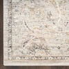 image:imageNourison Heirloom Blend Ivory Multicolor 8 x 10 Area Rug  Easy Clean Non Shedding Bed Room Living Room Dining Room Kitchen 8 x 10Light Grey