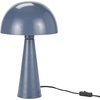 image:imageNourison Home 16 Bluish Grey Metal Mushroom Table Lamp Modern Retro Desk Light for Bedroom Dining Office EntrywayBluish Grey