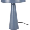 image:imageNourison Home 16 Bluish Grey Metal Mushroom Table Lamp Modern Retro Desk Light for Bedroom Dining Office EntrywayBluish Grey
