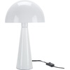 image:imageNourison Home 16 Bluish Grey Metal Mushroom Table Lamp Modern Retro Desk Light for Bedroom Dining Office EntrywayGlossy White