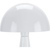 image:imageNourison Home 16 Bluish Grey Metal Mushroom Table Lamp Modern Retro Desk Light for Bedroom Dining Office EntrywayGlossy White