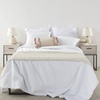 image:imageNourison Home 16 Cream Natural Textured Ceramic Accent Table Lamp Farmhouse Boho for Bedroom Living Room End Table Coffee Table Lamp