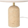 image:imageNourison Home 18 Natural Travertine amp Brass Accent Table Lamp for Bedroom Living Room Dining Entryway Home Office