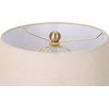 image:imageNourison Home 18 Natural Travertine amp Brass Accent Table Lamp for Bedroom Living Room Dining Entryway Home Office