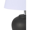 image:imageNourison Home 20 Rustic Terracotta Ceramic Table Lamp with Fabric Shade Bedside Nightstand Lamp for Bedroom Living Room EntrywayBlack
