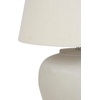 image:imageNourison Home 20 Rustic Terracotta Ceramic Table Lamp with Fabric Shade Bedside Nightstand Lamp for Bedroom Living Room EntrywaySand