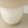 image:imageNourison Home 20 Rustic Terracotta Ceramic Table Lamp with Fabric Shade Bedside Nightstand Lamp for Bedroom Living Room EntrywayWhiteTan
