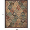 image:imageNourison Home 2020 Persian Multicolor 8 x 106 Area Rug Easy Cleaning Non Shedding Bed Room Living Room Dining Room Kitchen 8x11Multi Color