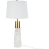 image:imageNourison Home 29 White amp Gold Terrazzo Speckled Buffet Lamp Modern Contemporary Glam Table Lamp for Bedroom Living Room Dining Entryway