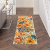 image:imageNourison Home Allur Ivory Multicolor 4 x 6 Area Rug  Easy Clean Non Shedding Bed Room Living Room Dining Room Kitchen 4 x 6Ivory Multicolor