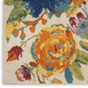 image:imageNourison Home Allur Ivory Multicolor 4 x 6 Area Rug  Easy Clean Non Shedding Bed Room Living Room Dining Room Kitchen 4 x 6Ivory Multicolor