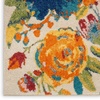 image:imageNourison Home Allur Ivory Multicolor 4 x 6 Area Rug  Easy Clean Non Shedding Bed Room Living Room Dining Room Kitchen 4 x 6Ivory Multicolor