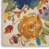 image:imageNourison Home Allur Ivory Multicolor 4 x 6 Area Rug  Easy Clean Non Shedding Bed Room Living Room Dining Room Kitchen 4 x 6Ivory Multicolor