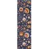 image:imageNourison Home Allur Ivory Multicolor 53 x 73 Area Rug  Easy Clean Non Shedding Bed Room Living Room Dining Room Kitchen 5 x 7Navy Multicolor