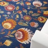 image:imageNourison Home Allur Ivory Multicolor 53 x 73 Area Rug  Easy Clean Non Shedding Bed Room Living Room Dining Room Kitchen 5 x 7Navy Multicolor