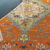 image:imageNourison Home Allur Orange Multicolor 53 x 73 Area Rug  Easy Clean Non Shedding Bed Room Living Room Dining Room Kitchen 5 x 7Orange Multicolor