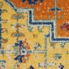 image:imageNourison Home Allur Orange Multicolor 53 x 73 Area Rug  Easy Clean Non Shedding Bed Room Living Room Dining Room Kitchen 5 x 7Orange Multicolor