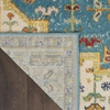 image:imageNourison Home Allur Orange Multicolor 53 x 73 Area Rug  Easy Clean Non Shedding Bed Room Living Room Dining Room Kitchen 5 x 7Turquoise Ivory