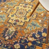 image:imageNourison Home Allur Orange Multicolor 710 x 910 Area Rug  Easy Clean Non Shedding Bed Room Living Room Dining Room Kitchen 8 x 10Orange Multicolor