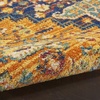 image:imageNourison Home Allur Orange Multicolor 710 x 910 Area Rug  Easy Clean Non Shedding Bed Room Living Room Dining Room Kitchen 8 x 10Orange Multicolor