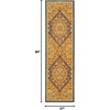 image:imageNourison Home Allur Orange Multicolor 710 x 910 Area Rug  Easy Clean Non Shedding Bed Room Living Room Dining Room Kitchen 8 x 10Orange Multicolor