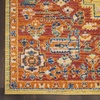 image:imageNourison Home Allur Orange Multicolor 710 x 910 Area Rug  Easy Clean Non Shedding Bed Room Living Room Dining Room Kitchen 8 x 10Red Multicolor