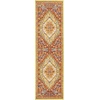 image:imageNourison Home Allur Orange Multicolor 710 x 910 Area Rug  Easy Clean Non Shedding Bed Room Living Room Dining Room Kitchen 8 x 10Red Multicolor