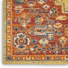 image:imageNourison Home Allur Orange Multicolor 710 x 910 Area Rug  Easy Clean Non Shedding Bed Room Living Room Dining Room Kitchen 8 x 10Red Multicolor