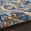 image:imageNourison Home Allur Red Multicolor 23 x 76 Area Rug  Easy Clean Non Shedding Bed Room Living Room Dining Room Kitchen 8 RunnerBlue Multicolor