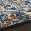 image:imageNourison Home Allur Red Multicolor 23 x 76 Area Rug  Easy Clean Non Shedding Bed Room Living Room Dining Room Kitchen 8 RunnerBlue Multicolor