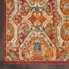 image:imageNourison Home Allur Red Multicolor 23 x 76 Area Rug  Easy Clean Non Shedding Bed Room Living Room Dining Room Kitchen 8 RunnerRed Multicolor
