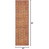 image:imageNourison Home Allur Red Multicolor 23 x 76 Area Rug  Easy Clean Non Shedding Bed Room Living Room Dining Room Kitchen 8 RunnerRed Multicolor