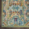 image:imageNourison Home Allur Red Multicolor 23 x 76 Area Rug  Easy Clean Non Shedding Bed Room Living Room Dining Room Kitchen 8 RunnerTurquoise Multicolor