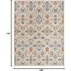 image:imageNourison Home Allur Sage Ivory 53 x 73 Area Rug  Easy Clean Non Shedding Bed Room Living Room Dining Room Kitchen 5 x 7Beige