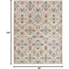image:imageNourison Home Allur Sage Ivory 53 x 73 Area Rug  Easy Clean Non Shedding Bed Room Living Room Dining Room Kitchen 5 x 7Beige