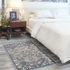 image:imageNourison Home Allur Sage Ivory 53 x 73 Area Rug  Easy Clean Non Shedding Bed Room Living Room Dining Room Kitchen 5 x 7Grey