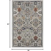 image:imageNourison Home Allur Sage Ivory 53 x 73 Area Rug  Easy Clean Non Shedding Bed Room Living Room Dining Room Kitchen 5 x 7Grey