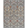 image:imageNourison Home Allur Sage Ivory 53 x 73 Area Rug  Easy Clean Non Shedding Bed Room Living Room Dining Room Kitchen 5 x 7Grey