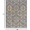 image:imageNourison Home Allur Sage Ivory 53 x 73 Area Rug  Easy Clean Non Shedding Bed Room Living Room Dining Room Kitchen 5 x 7Grey