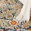 image:imageNourison Home Allur Sage Ivory 53 x 73 Area Rug  Easy Clean Non Shedding Bed Room Living Room Dining Room Kitchen 5 x 7Ivory Multicolor