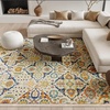 image:imageNourison Home Allur Sage Ivory 53 x 73 Area Rug  Easy Clean Non Shedding Bed Room Living Room Dining Room Kitchen 5 x 7Ivory Multicolor