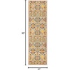 image:imageNourison Home Allur Sage Ivory 53 x 73 Area Rug  Easy Clean Non Shedding Bed Room Living Room Dining Room Kitchen 5 x 7Ivory Multicolor