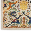image:imageNourison Home Allur Sage Ivory 53 x 73 Area Rug  Easy Clean Non Shedding Bed Room Living Room Dining Room Kitchen 5 x 7Ivory Multicolor