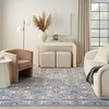 image:imageNourison Home Allur Sage Ivory 53 x 73 Area Rug  Easy Clean Non Shedding Bed Room Living Room Dining Room Kitchen 5 x 7Light Blue