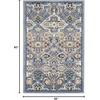 image:imageNourison Home Allur Sage Ivory 53 x 73 Area Rug  Easy Clean Non Shedding Bed Room Living Room Dining Room Kitchen 5 x 7Light Blue