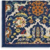 image:imageNourison Home Allur Sage Ivory 53 x 73 Area Rug  Easy Clean Non Shedding Bed Room Living Room Dining Room Kitchen 5 x 7Navy Multicolor