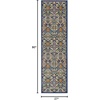 image:imageNourison Home Allur Sage Ivory 53 x 73 Area Rug  Easy Clean Non Shedding Bed Room Living Room Dining Room Kitchen 5 x 7Navy Multicolor
