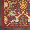 image:imageNourison Home Allur Sage Ivory 53 x 73 Area Rug  Easy Clean Non Shedding Bed Room Living Room Dining Room Kitchen 5 x 7Red Multicolor