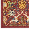 image:imageNourison Home Allur Sage Ivory 53 x 73 Area Rug  Easy Clean Non Shedding Bed Room Living Room Dining Room Kitchen 5 x 7Red Multicolor